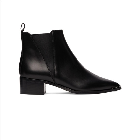 Acne Shoes - Acne studios black Jensen boots